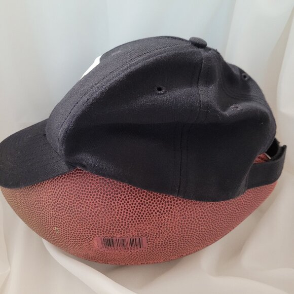 Texas Rangers Ball Cap Black by '47 Twins MLB 1 Size Velcro Strap Great Condtn - Picture 3 of 6